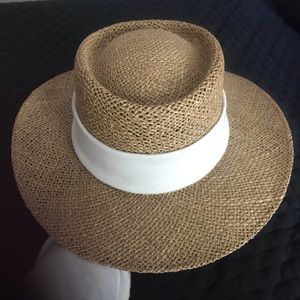 Stetson wicker hat!